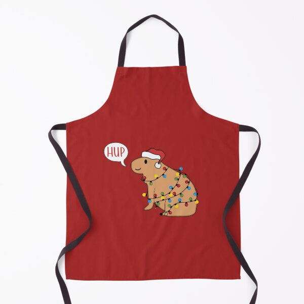 Item preview, Capybara in Christmas Lights saying HUP designed and sold by ArlacV.