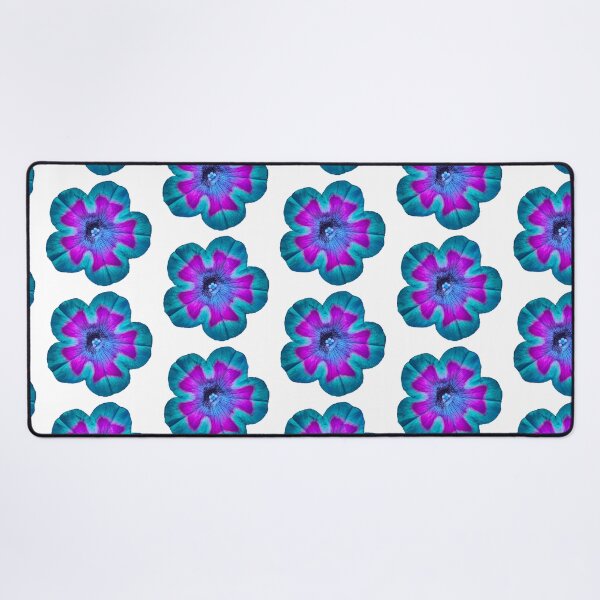 Item preview, Textured teal filtered flower photographic image designed and sold by AustaArt.