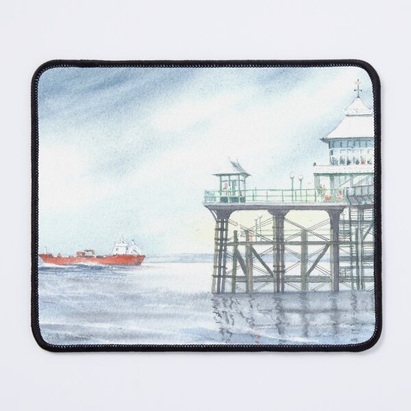 Item preview, Sailing Past Clevedon Pier designed and sold by ingridslatter.