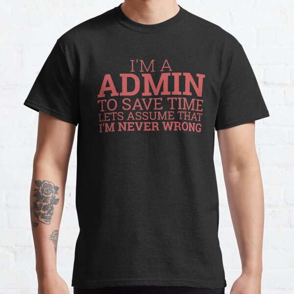 Item preview, "Admin Save Time | Admin" designed and sold by MPS-Designs.