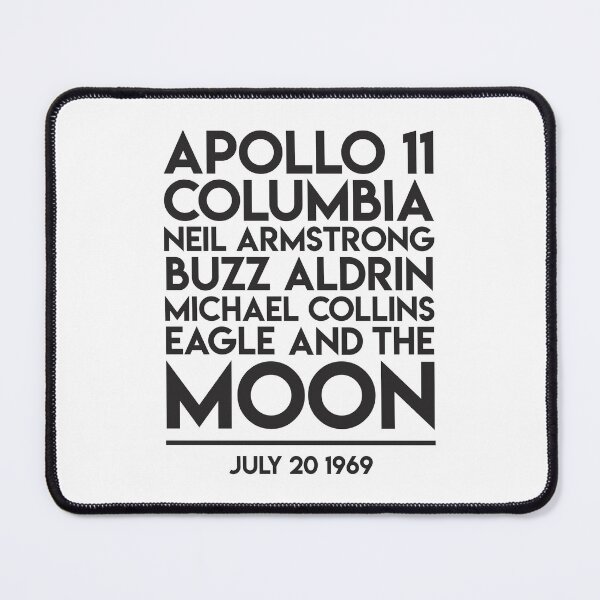 Item preview, Apollo 11 (black) designed and sold by didijuca.