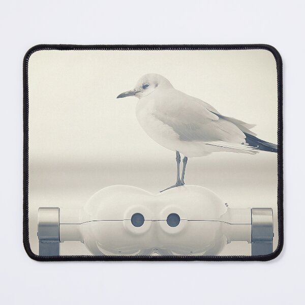 Item preview, Seagull on a tourist binocular designed and sold by Pino 'Delfino' Esposito.