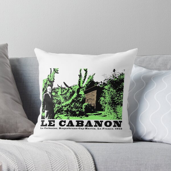 Item preview, Le Corbusier Cabanon Vintage Architecture T shirt designed and sold by pohcsneb.