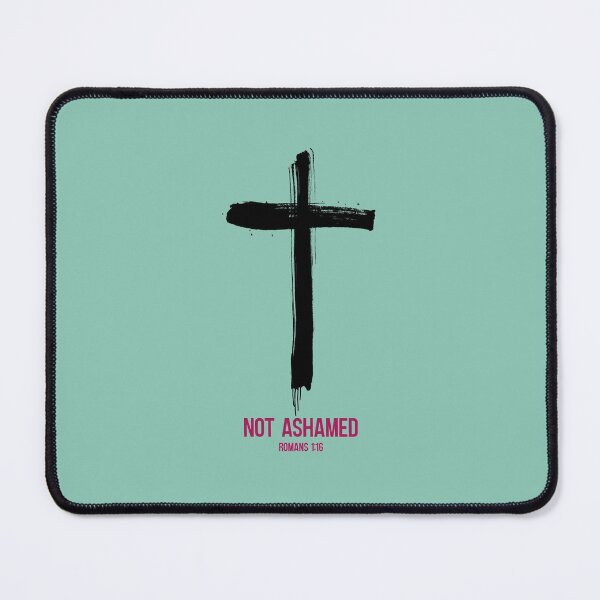 Item preview, Not ashamed, christian quote designed and sold by IsisOsiris.