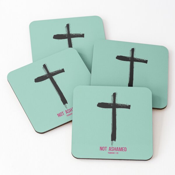 Item preview, Not ashamed, christian quote designed and sold by IsisOsiris.