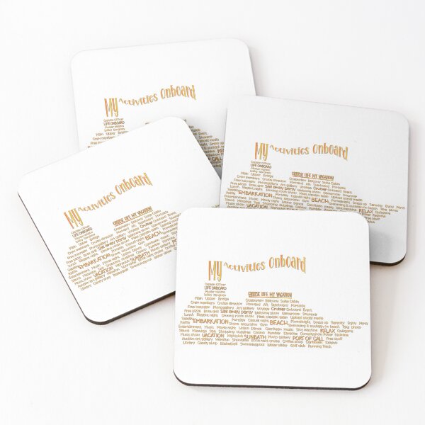 Item preview, Cruise life my vacation, activities onboard, Cruise lover, Have fun cruise ship designed and sold by NineJuly.