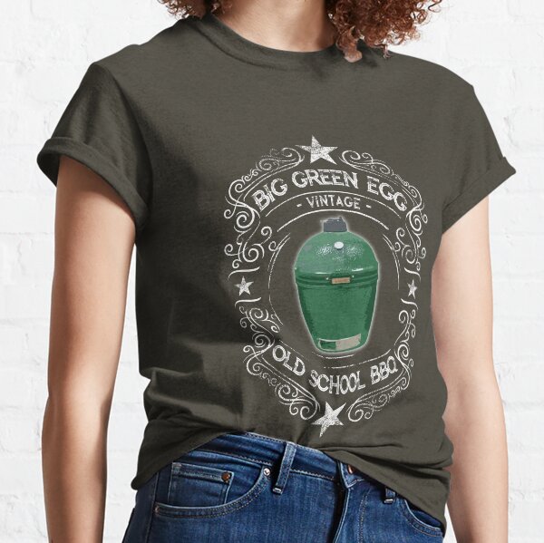 Big Green Egg Vintage Old School BBQ Classic T-Shirt