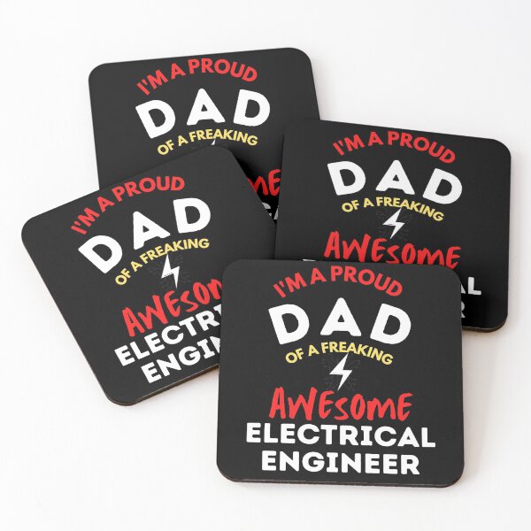 Item preview, I'm a Proud Dad of a Freaking Awesome Electrical Engineer designed and sold by Artystico  ⭐⭐⭐⭐⭐.