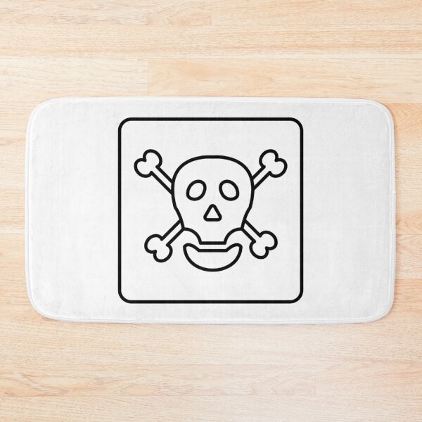 Item preview, Hazardous Poison Skull and Crossbones designed and sold by magicbyrc.