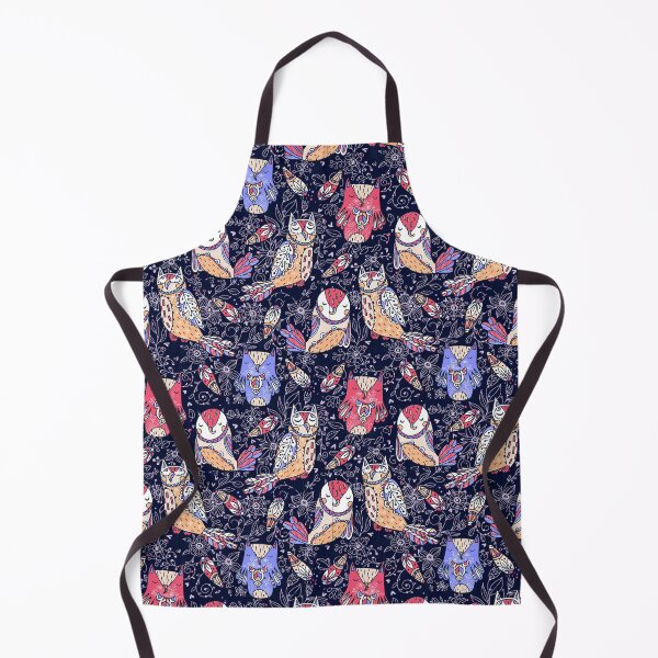 Item preview, Everybirdy Owl Purple Pattern designed and sold by Rainbows Rock.