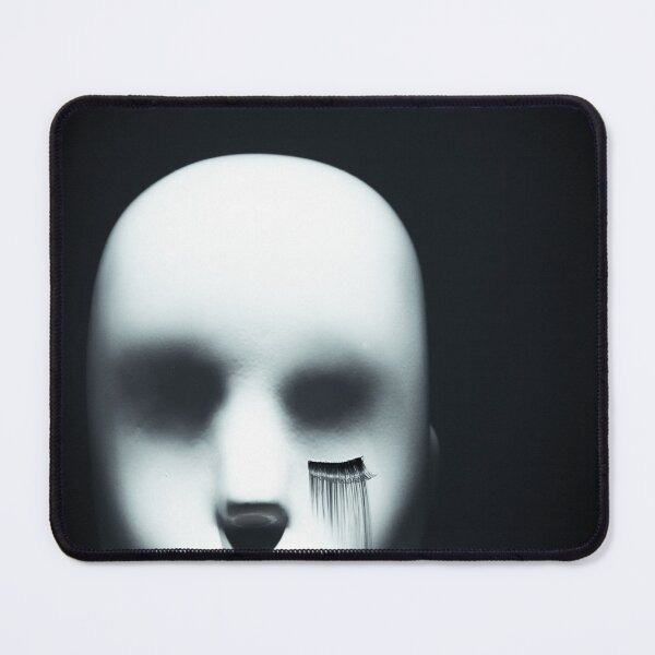 Item preview, Female white mannequin head are eyelashes only in one eye designed and sold by GemaIbarra.