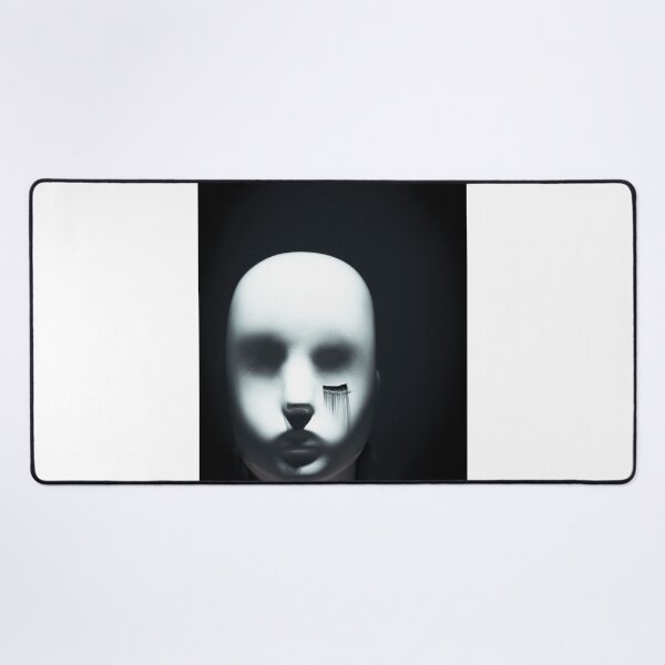 Item preview, Female white mannequin head are eyelashes only in one eye designed and sold by GemaIbarra.