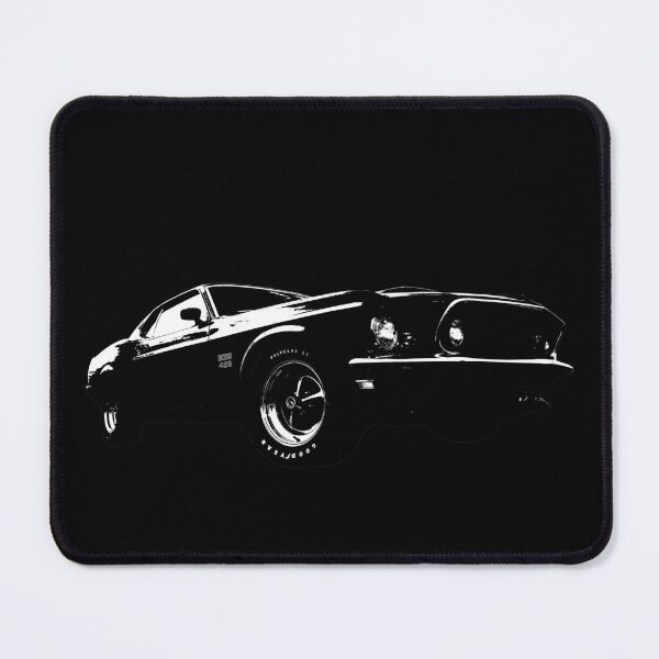 Item preview,  1969 Boss 429 white designed and sold by GrizzlyVision.