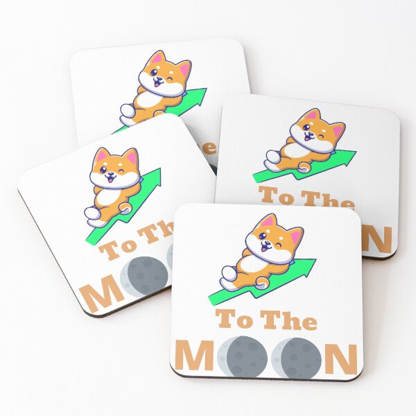 Item preview, Shiba inu to the moon - Shiba inu cryptocurrency designed and sold by Varunvij.