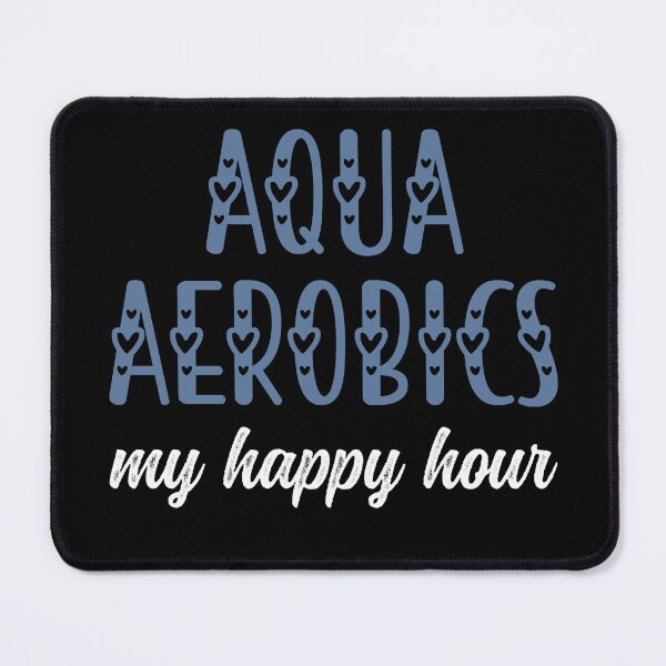 Artikelvorschau, Aqua Aerobic meine Happy Hour | Wassergymnastik | Geschenke für Aqua-Aerobic-Liebhaber entworfen und verkauft von Violet Treasures.