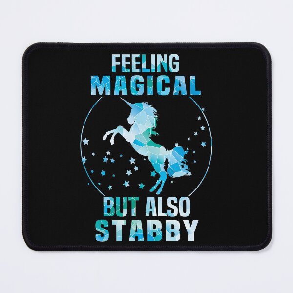 Item preview, Feeling magical but also Stabby Blue designed and sold by foramelie.