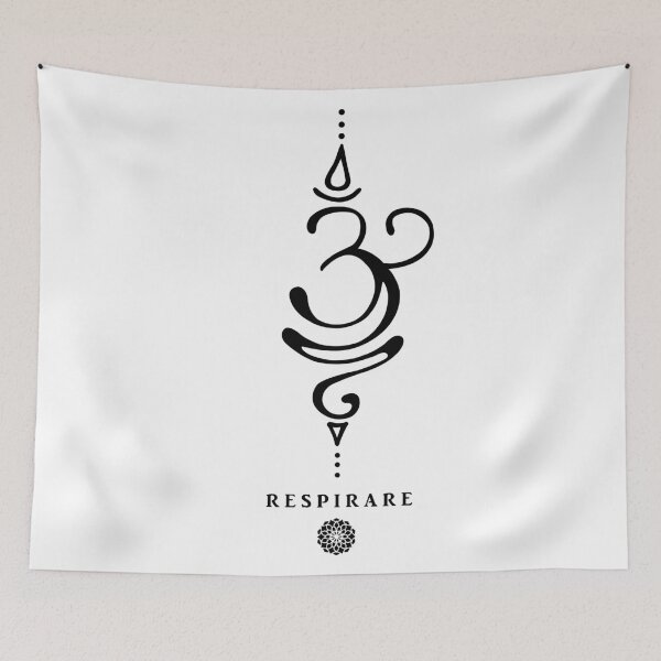 Item preview, Sanskrit Breathe Symbol in Italian designed and sold by marcosty.