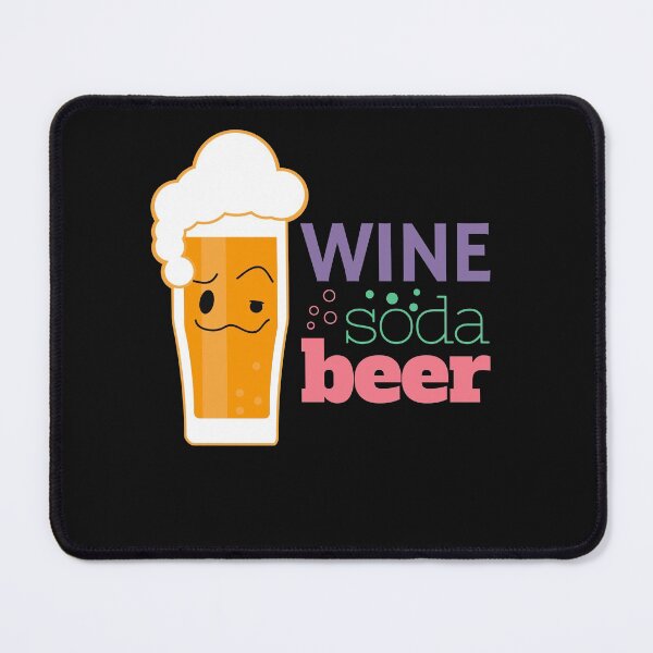 Item preview, Wine Soda Beer - Import Beer designed and sold by Rainbow Designs.