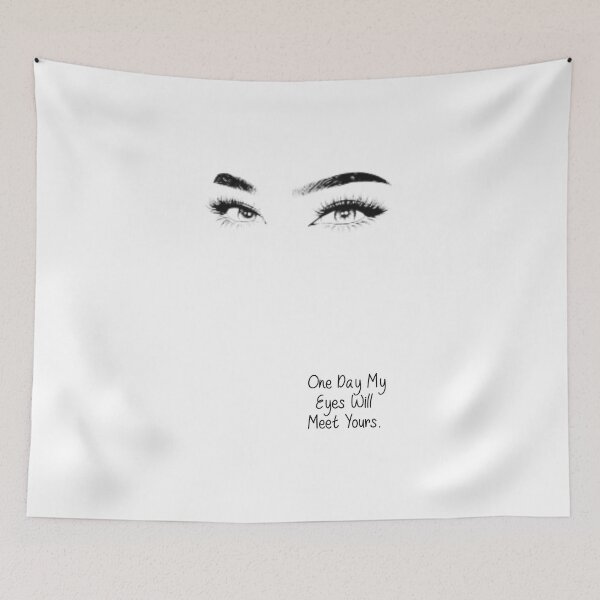 Item preview, One day my eyes will meet yours Funny Sarcastic Quote tshirt Ladies or Adult Fit Slogan Positive Motivational designed and sold by Zosef-artist.