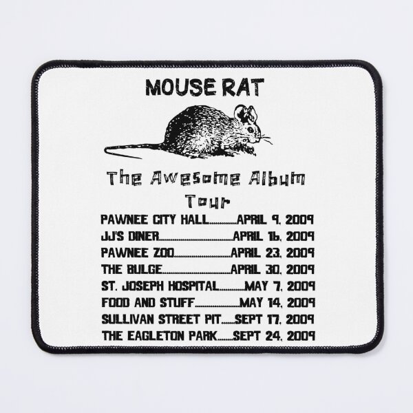 Item preview, Parks and Rec Mouse Rat designed and sold by AnalogDesigns.