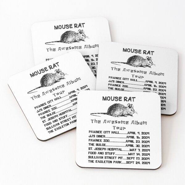 Item preview, Parks and Rec Mouse Rat designed and sold by AnalogDesigns.