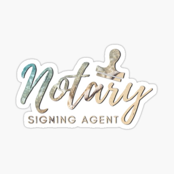 Item preview, Notary Signing Agent | Beach |  designed and sold by PeakdPerfection.