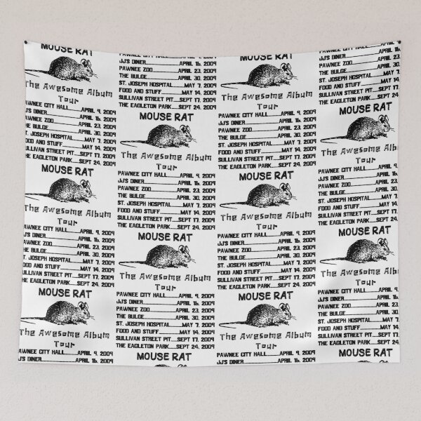Item preview, Parks and Rec Mouse Rat designed and sold by AnalogDesigns.