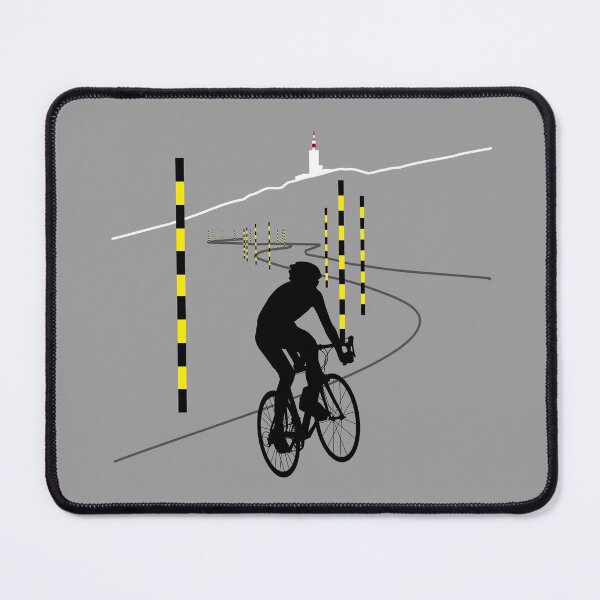 Item preview, Mont Ventoux Cycle Challenge (Black cycle no text) designed and sold by cycleexplorers.