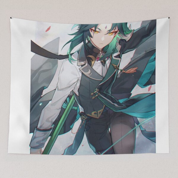 Item preview, Xiao Genshin Impact  designed and sold by LunaticArtWork.