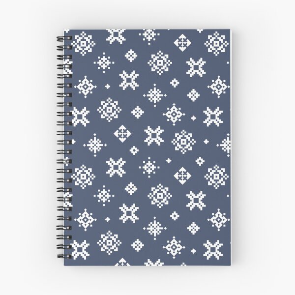 Item preview, Snowflakes on Ink Blue designed and sold by Daisy Beatrice.