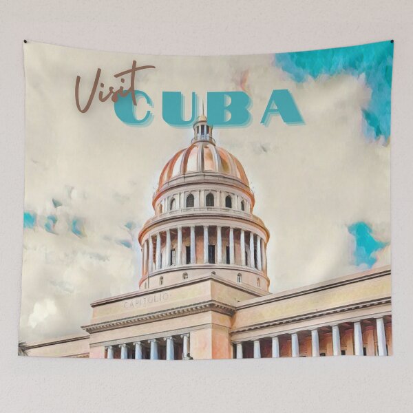 Item preview, La Habana Cuba Vintage Travel designed and sold by Sofia-Draws.