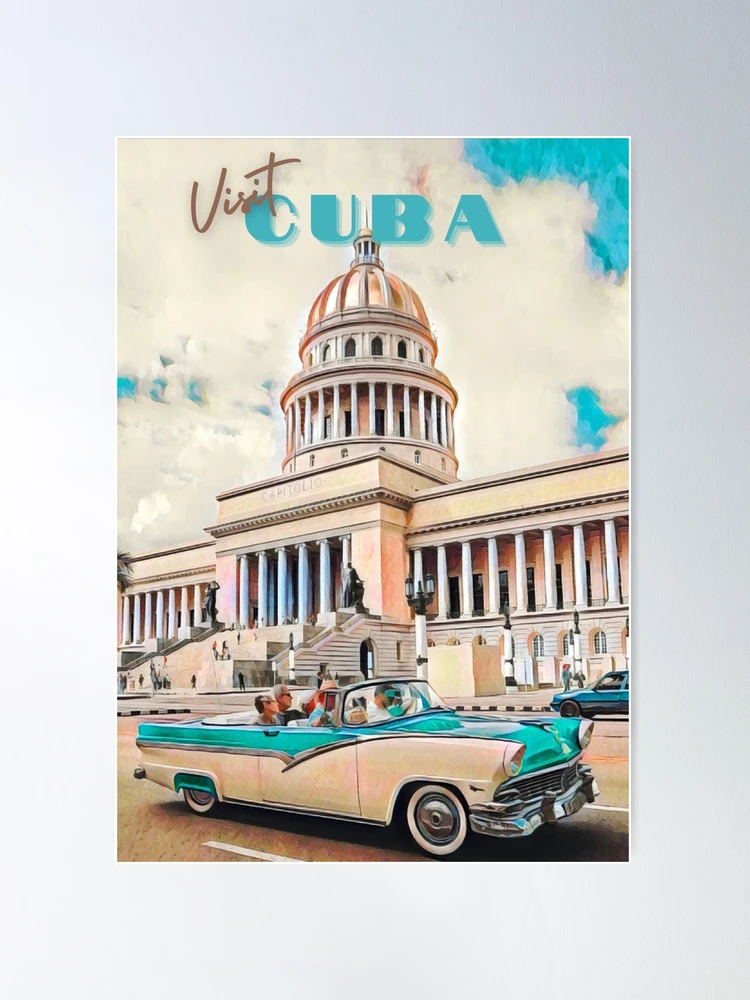 Havana Cuba Art Print Travel Poster Vintage Home Decor XR878 