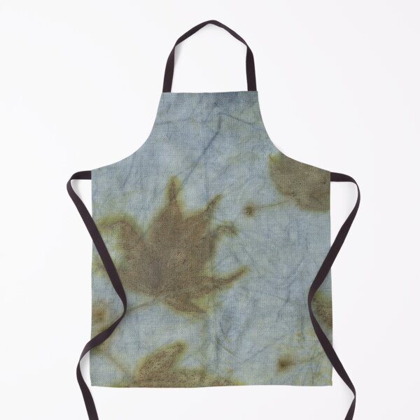Item preview, Ecoprint of Acer with Indigo - Two designed and sold by LymphomaLass.