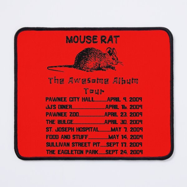 Item preview, Parks and Rec Mouse Rat designed and sold by AnalogDesigns.