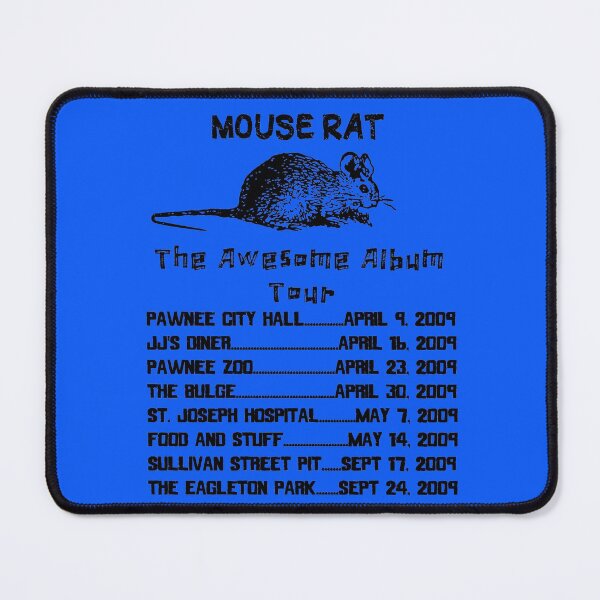 Item preview, Parks and Rec Mouse Rat designed and sold by AnalogDesigns.