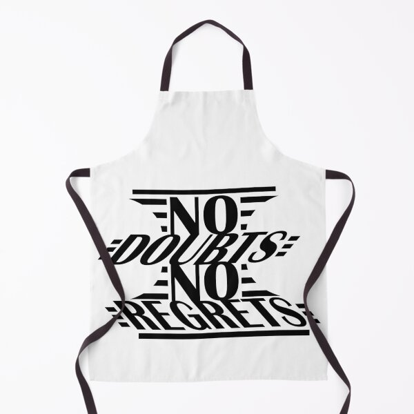 Item preview, No doubts no regrets designed and sold by Bruno Rosa.