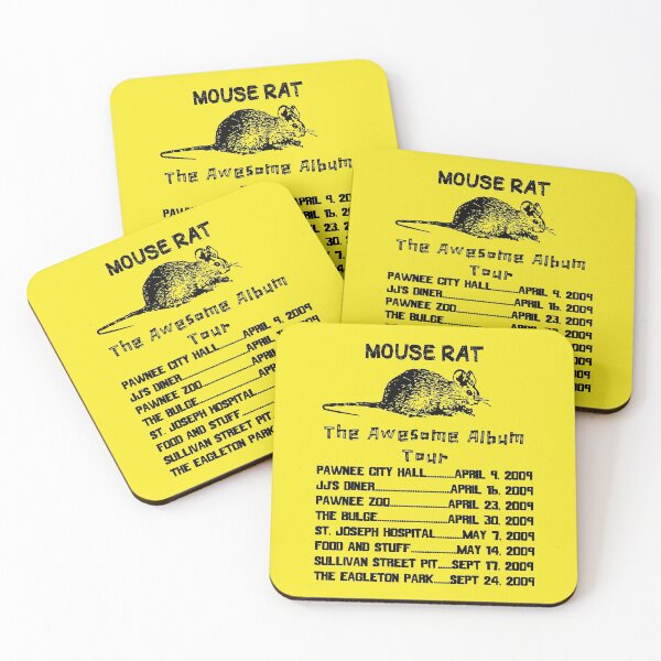 Item preview, Parks and Rec Mouse Rat designed and sold by AnalogDesigns.