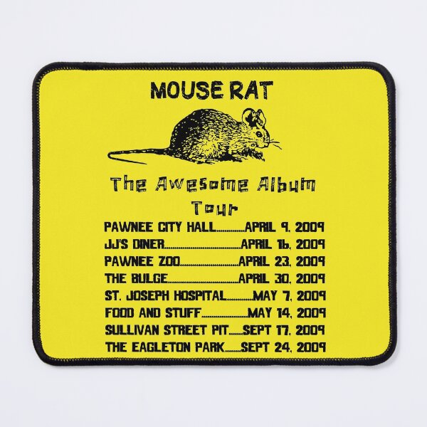 Item preview, Parks and Rec Mouse Rat designed and sold by AnalogDesigns.