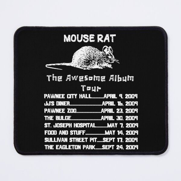 Item preview, Parks and Rec Mouse Rat designed and sold by AnalogDesigns.