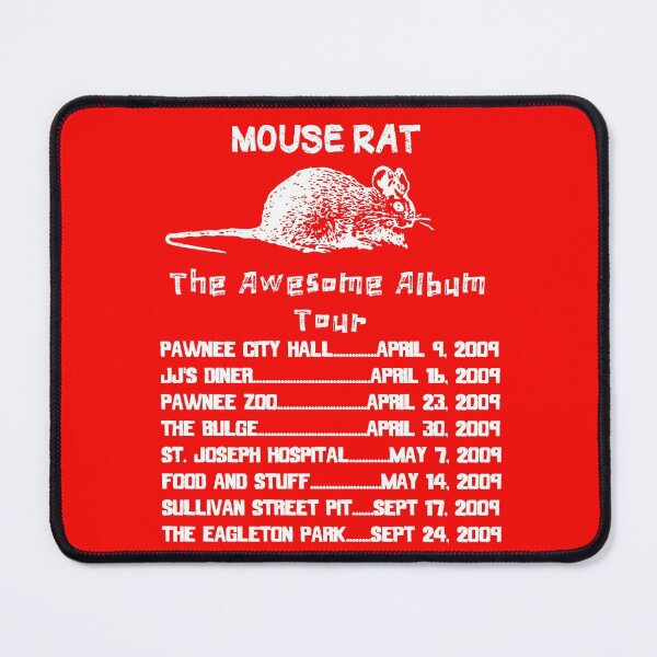 Item preview, Parks and Rec Mouse Rat designed and sold by AnalogDesigns.