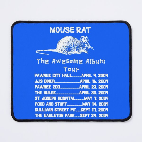 Item preview, Parks and Rec Mouse Rat designed and sold by AnalogDesigns.
