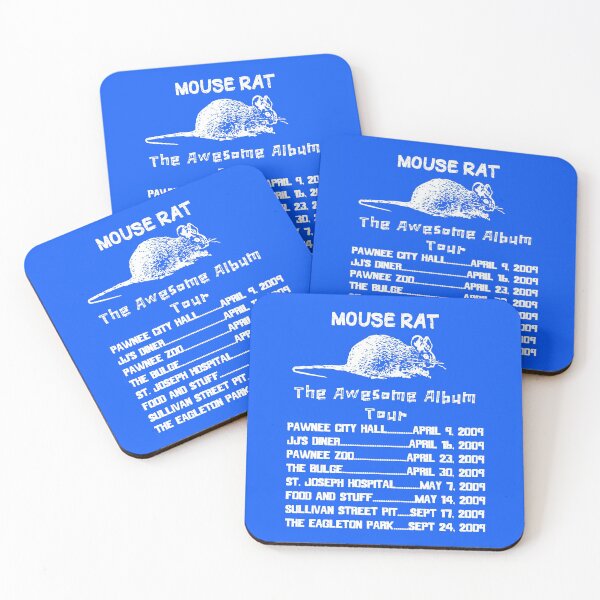 Item preview, Parks and Rec Mouse Rat designed and sold by AnalogDesigns.