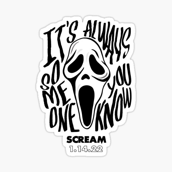 New Ghostface Knife And Gale Weathers Scream 6 Poster, Gifts For Horror  Fans - Allsoymade