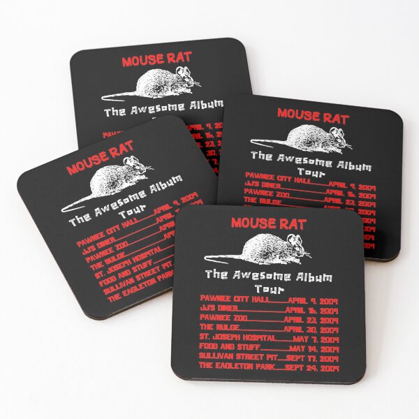 Item preview, Parks and Rec Mouse Rat designed and sold by AnalogDesigns.