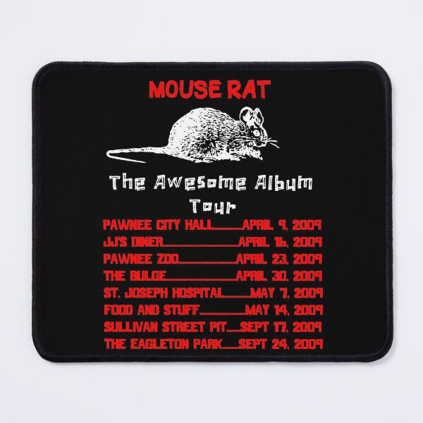 Item preview, Parks and Rec Mouse Rat designed and sold by AnalogDesigns.