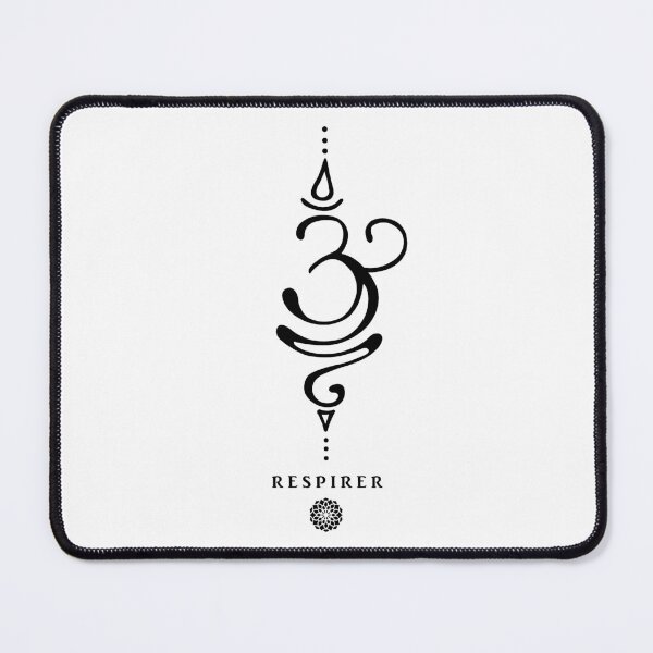 Item preview, Sanskrit Breathe Symbol in French designed and sold by marcosty.