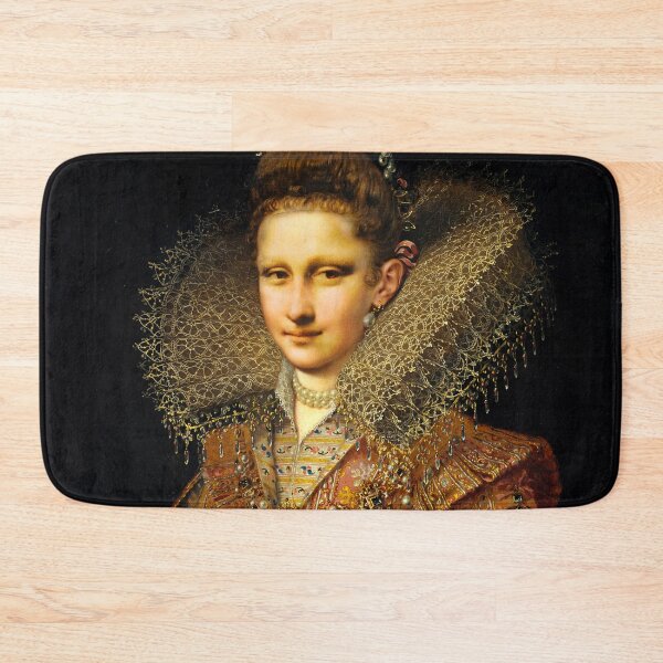 Item preview, Mona Lisa dressed as Margherita Gonzaga, Princess of Mantua designed and sold by brushandframes.