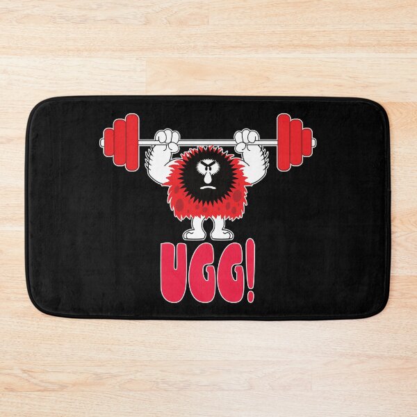 Item preview, Weighlifting caveman designed and sold by nikafia.
