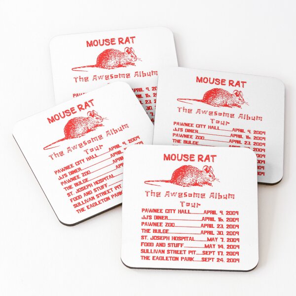 Item preview, Parks and Rec Mouse Rat designed and sold by AnalogDesigns.