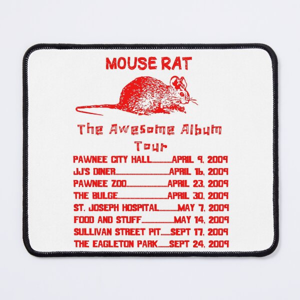 Item preview, Parks and Rec Mouse Rat designed and sold by AnalogDesigns.